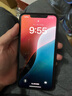 ESCASE 苹果iPhoneXsMax手机壳 iphone保护套 6.5英寸个性创意全包边防摔贴皮背壳 ES-19深邃黑 实拍图