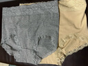安优棉4条盒装女士高腰收腹内裤女大码棉质面料无痕包臀不卡裆三角底裤 H盒（灰色 灰色 肤色 肤色 ） 3XL 【推荐150-160斤】 实拍图