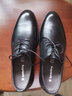 蜘蛛王男鞋皮鞋男布洛克商务正装鞋德比鞋男士系带英伦结婚 黑色 40  实拍图