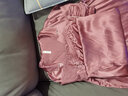 金三塔真丝睡衣女100%桑蚕丝外穿凉感养肤两件套装睡裤居家服父亲节礼物 19姆米郁金香紫 XL 实拍图
