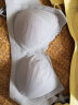 SE无痕内衣女薄款舒适睡眠无钢圈文胸小胸聚拢胸罩缎面蕾丝性感吊带 象牙白 L （75ABC/80A）95-110斤 实拍图