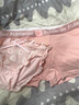罗亨士粉色情侣款内裤男士女士内裤一男一女情调性感新款蕾丝可爱底裤衩 粉色组合1 女M男XL 实拍图