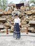 丹珠娜（DanZhuNa）马面裙新中式连衣裙秋季女装2024新款全套国风旗袍改良长裙子女 7610上衣+黑色马面裙 S （85-99斤） 实拍图