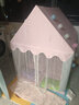 哎呦宝贝 儿童帐篷室内游戏屋家用宝宝男孩女孩公主城堡小房子玩具屋礼物 实木-粉色小屋+地垫+线球灯 实拍图