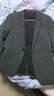颜丁西服男休闲小西装外套商务男士修身春秋季上衣整套新郎伴郎服套装 深灰单西 XL 实拍图