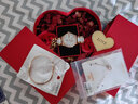 格玛仕（GEMAX）圣诞礼物女士手表女款全自动机械表女表品牌十大名表2025新款女生 520心心相印+红色玫瑰花礼盒 实拍图