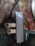 绿联USB3.0分线器 高速4口拓展坞 USB集线器HUB扩展坞 笔记本电脑一拖四多接口转换器延长线带供电口 0.5米 实拍图