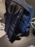 袋鼠（KANGAROO）2025新款迷你双肩背包男小号轻便书包简约休闲旅行都市小背包 1918蓝色 实拍图