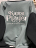 卡帕（Kappa）棒球服男夹克外套拼接飞行服长袖卫衣 奇兵蓝-8311 L 实拍图