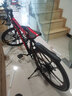 凤凰（Phoenix）山地自行车成人男女学生青少年减震变速越野公路通勤车山地车 24寸白蓝碳钢车架十刀轮 30速数字指拨（前中后全轴承） 实拍图