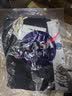NASA GISS裤子男宽松轻薄刺绣休闲裤潮流青少年学生抽绳直筒长裤 黑色 L 实拍图