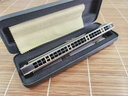 国光24孔口琴复音c调口琴高级进口音簧成人初学者男女专业演奏级刻字 【高端演奏级】24孔重音C调黑色【不留指纹】 实拍图