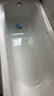 科勒（KOHLER）浴缸卫生间成人浴盆嵌入式搪瓷铸铁浴缸家用防滑浴池泡澡浴缸 铸铁嵌入式 1.7米（带扶手） 实拍图