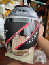 YOHE3C永恒头盔电动车头盔男夏季机车电动车头盔女电瓶车半盔安全帽 YH-365铁灰配白片 均码 实拍图