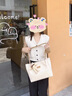 CAKNLS&KALRY轻奢包包女款2025年单肩包托特女包520情人节生日礼物送女友老婆 焦糖色 纪念日生日礼物送女友老婆礼盒装 实拍图