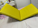 柴扉園（CHEERFUL GARDEN）柴扉园日式折叠椅懒人沙发座椅单人沙发椅床上靠背椅卧室飘窗座椅 001柠檬黄 小号83X39X7.5cm 实拍图