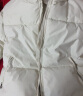 OLOEY2022年冬季新款加厚羽绒棉服女学生小个子韩版宽松保暖棉服外套潮 米白色 S 90-110斤 实拍图