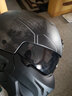 SCORPION EXO蝎子战士头盔COVERT 2踏板电动机车摩托复古半盔大码组合跑盔 GLOSS BLACKL亮黑 XL（58-59）CM 实拍图