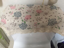 温恋 床头柜罩电视机罩冰箱巾多功能盖巾冰箱罩冰箱盖巾冰箱防尘盖巾 彩色蒲公英 55*55cm 实拍图