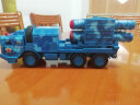 翊玄玩具 坦克玩具军事模型合金仿真卡车装甲导弹车儿童男孩宝宝玩具汽车 奥迪Q7警车 实拍图