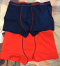 Schiesser德国舒雅男士内裤舒美棉短裤舒适透气平角裤头【2条装】 20751T 宝蓝+橘色 2条 3XL 实拍图