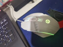 惠普（HP） 鼠标有线静音宏电竞游戏吃鸡专用机械笔记本电脑办公竞技apex M1白色静音 官方标配 实拍图