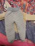 慧鸽（HUI GE NEI YI）2026男女宝宝内衣套装棉1-6岁婴幼儿内衣夹棉三层保暖加厚高腰 对襟灰灰 100 100 建议身高90-100cm 实拍图