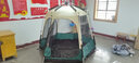 荒野部落大帐篷多人防雨户外帐篷加厚5-6-8人黑胶防晒全自动铝杆双层速开 全铝杆小款套餐7-豪华露营 实拍图