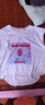 貂卡纯棉团队服班服T恤定制定做短袖男女文化衫广告衫工作服印字logo 白色 3XL 实拍图
