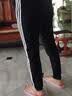 阿迪达斯（adidas）正品女裤 夏季梭织透气跑步瑜伽运动裤小脚裤休闲裤长裤女 GR3744/收脚/暗标/主图款 S 实拍图