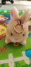 DRACO ins可爱仓鼠书包挂件熊猫兔子小公仔包包吊坠毛绒玩具小号娃娃女孩礼物 棕黄色兔子 13厘米球球挂件 实拍图