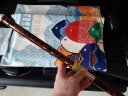 哈曼顿（HUANXIANG）笛子双接白铜F调专业苦竹笛演奏横笛竹笛两节专业考级笛子含全套配件 实拍图