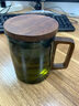 南山先生  清灵玻璃杯带把带盖茶水分离泡茶杯 高颜值耐高温玻璃杯套装简约家用办公加厚防烫大容量喝茶杯 清灵杯-带过滤 实拍图