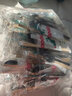 喇叭花一次性筷子勺子套装餐具包带纸巾牙签套装 西餐叉勺套装 100套（可爱龙四件套装） 实拍图