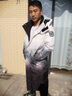 雅鹿羽绒服男中长款冬季加厚保暖过膝连帽男士外套极寒时尚休闲防寒服 实拍图
