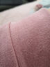 三枪（THREEGUN）100%纯棉秋衣秋裤男女内衣套装秋冬吸汗透气抗静电舒肤棉保暖内衣 女 大红（圆领） M 实拍图