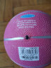 迪士尼儿童篮球皮球 宝宝拍拍球幼儿园专用球蓝球玩具橡胶球类耐磨 5号粉色凯蒂猫(适合4-8岁) 实拍图