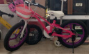 优贝(RoyalBaby)儿童自行车配件滑板车粉色蓝色头盔车篮配件 （优贝小号车筐）粉色 实拍图