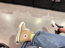 匡威（Converse）官方1970S运动高帮帆布鞋美拉德奶茶色卡其色168504C 褐色/168504C 37 实拍图