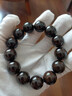 京营有道 印尼黑檀木手串2.0男佛珠108乌木沉香紫光檀香情侣女手链饰品 黑檀18mm*13颗/礼盒装 实拍图
