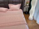 180支进口兰精天丝夏凉被四件套双面冰丝空调被可水洗凉感薄被子4 180支丝柔-感性白 220x240cm（夏被+枕套+床单） 实拍图