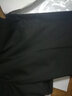 传棨西裤男修身商务正装免烫西服裤职业上班西装裤男休闲长裤子 夏季薄款黑色 34(2.6尺) 实拍图