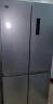 格力（GREE）晶弘冰箱四开门409升变频风冷无霜 -33℃深冻储鲜 纤薄十字对开门家用大容量电冰箱 现代银 实拍图