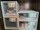 TENMA日本天马收纳箱桌面透明抽屉收纳盒组合抽屉式收纳柜储物整理箱柜 F3923卡其色(39*53*23cm) 进口 实拍图