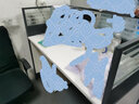 鼎珂家具 职员办公桌椅组合办公卡位卡座现代屏风工位办公室电脑桌工作台 单人位 实拍图