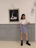 苏妃妃马丁靴女2026年秋季新款英伦风厚底短靴复古切尔西烟筒靴 黑色【偏大半码】 36 实拍图
