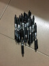 晨光文具经典笔k35考试用笔学生写字黑色0.5签字笔 k35黑色12支 实拍图