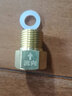 杰洲 马桶防倒流止回阀防臭防洁厕液回流 太阳能热水器水管单向阀 水塔逆止阀 4分铜接头配件 内丝流向外丝 实拍图