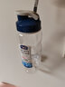 乐扣乐扣杯子运动塑料便携水杯创意防漏杯随手杯茶杯水杯学生防摔定制LOGO HPP721透明无网 500ml 实拍图