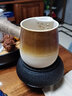 豪祥（HAOXIANG）侧把壶陶瓷奶茶罐罐冬天围炉煮茶具家用庭院木炭烧烤明火冲泡茶器 08罐罐茶壶-带过滤 500ml 实拍图